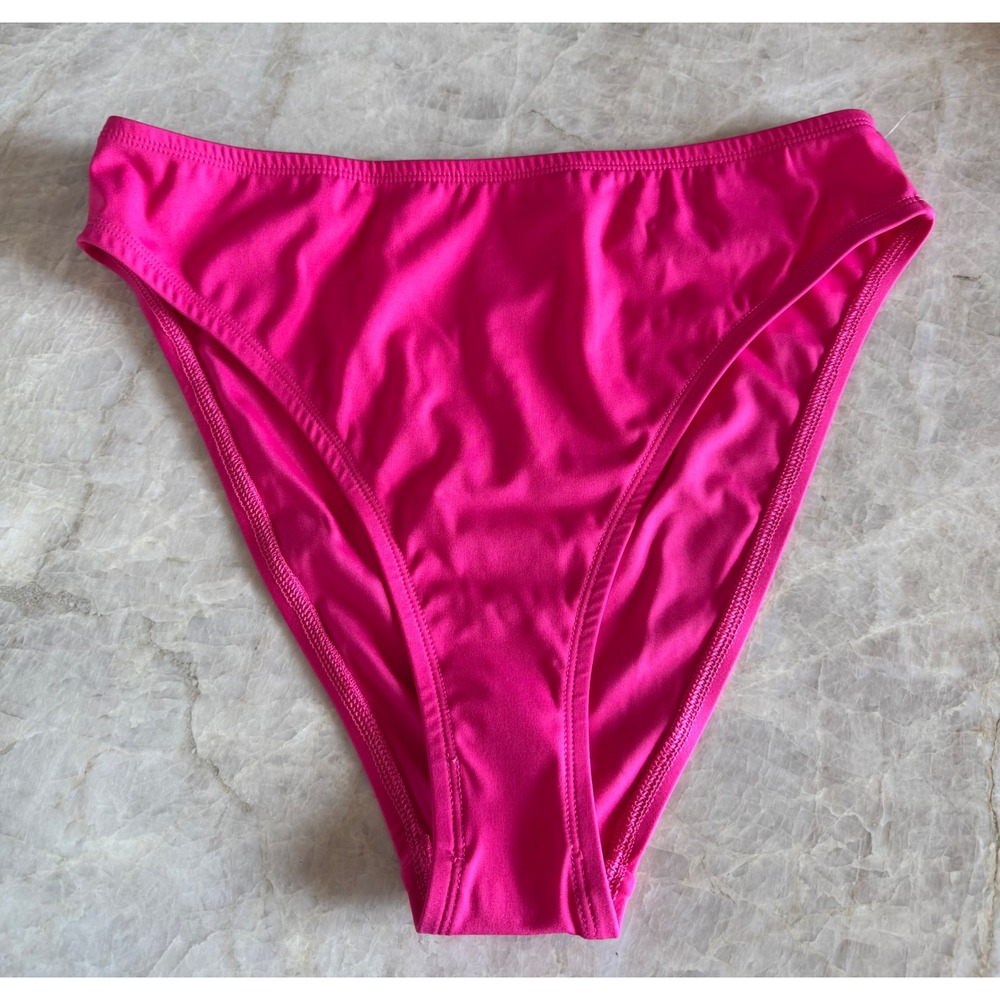 NWOT Good American Ballerina Pink High Waist Bikini Bottoms GSW1086 Sz L 3